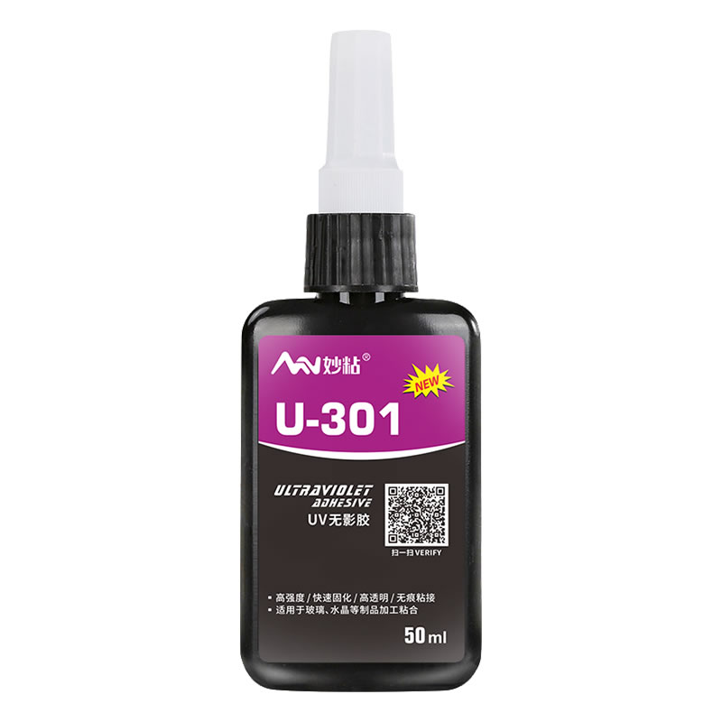 U-301无影UV胶 - 用于水晶|玻璃|工艺品|摆件等无痕修复